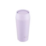 bru Travel - Insulated Coffee Cup Travel Mug for Hot Drinks, Leakproof, Ceramic Lined (340ml, Purple Dream)