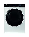 Haier I Pro Series 7 Plus HD90-A3Q979U1 Wi-Fi Freestanding Heat Pump Dryer with LED Display, 9kg Load, White [Energy Class A+++]