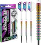 RED DRAGON Javelin Spectron 24 Gram Premium Tungsten Steeltip Darts Set with Dart Flights and Dart Shafts (Stems)
