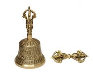 Dharma Store - Tibetan Buddhist Meditation Bell and Dorje Set