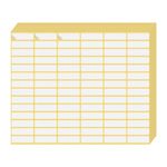 Andibro 1260 Pcs White Labels Sticker, Removable Rectangular Labels Small Sticky Labels Blank Self Adhesive Labels Writable Price Tags for Envelopes File Folders Jars Boxes (10 * 31MM) 15 Sheets(B)