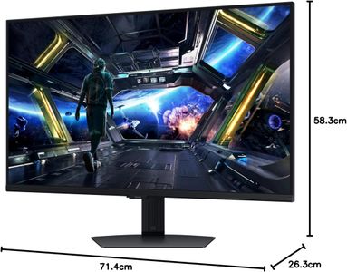 Samsung Odyssey G7 32" 4K UHD IPS Gaming Monitor – 144Hz, HDMI 2.1, Speakers