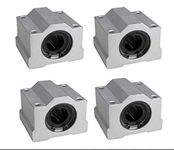 Pack of 4Pcs 16 mm SC16UU SCS16UU Linear Ball Bearing Slider Slide Bushing For Replacement CNC