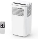 SXYCMY Portable Air Conditioner, Air Conditioners 10,000 BTU 3-IN-1 Quiet AC Unit with Dehumidifier, Fan, Auto Modes, Standing AC Unit Cools Room up to 450 sq. ft, Exhaust Hose & Window Kit