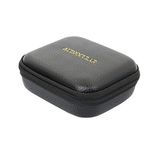 Earphone Carrying Case Multi-Purpose Pocket Storage Box |Specially Designed for IEMs |Travel Organizer for IEMs, Earphones, Pen Drives, SD Cards, Cables |PU Leather |Classic Zipper Closure