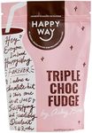 HAPPY WAY Ashy Bines Whey Protein Powder Triple Choc Fudge 500g