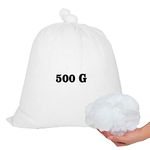 SM Decor Hollowfibre Quality Grade – Best For Stuffing/Filling Toys, Pillows Craft Cushion Filling Cushions, Teddy Bear, Pet Beds 100% Soft Polyster Filling (500G)