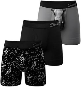 Shinesty Ball Hammock Pouch Underwear With Fly 3 Pack - 2X