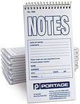 Notes Notebook Reporter's Size, 70 Sheets 140 Pages of 4 inch x 8 inch sturdy writing surface perfect for on the go. (Narrow Ruled)