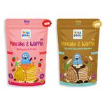 The Wise Food Co - Pancake Combo (Double Chocolate Banana + Multigrain & Fruit) | Real Fruit | No Preservatives, Refined Sugar | Waffle Mix (Pancake Combo, 400 Gm)