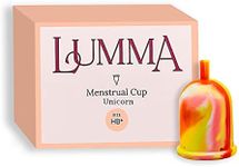 LUMMA® │ Flexible Menstrual Cups Made from Ultra-Thin Medical Grade Silicone│ Reusable Cup │ No Leaks │ Comfortable and Very Soft │ Unicorn - H