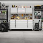 96 Inch Mobile Tool Cabinet, 24-Dra