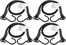 HELIDA Bungee Cords with Hooks, 3/8