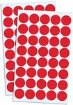 2000 Pack, 3/4" Round Dot Stickers 