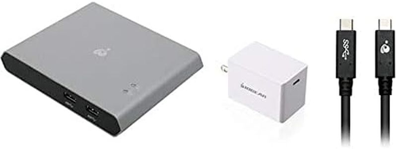 IOGEAR 2-Port USB-C Kvm W/Power Kit