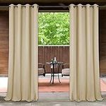 StangH Outdoor Curtains Beige Water