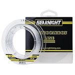 SeaKnight 100% Fluorocarbon Carp Fishing Line 50m/100m Invisible Sea Fishing Fluorocarbon Leader Line Clear 3-100LB