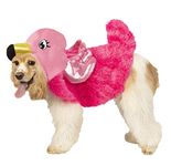 Rubie's Official Flamingo Pet Dog Costume, Dog Fancy Dress, Size Medium, 200 g Halloween Halloween