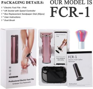 AONOLOVO Electric Foot File – Pink Pedicure Tool