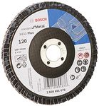 Bosch X433 Flap Disc/Wheel Promo Pack - 100mm, Grit 80 (11 pieces)