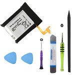 HDCKU Battery Replacement for Galaxy Gear S3 Frontier SM-R760, S3 Classic R770, R760, R770, BR760, R765 EB-BR760A [3.85V 380mAh]