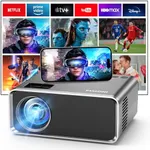 FUDONI Projector with WiFi and Blue