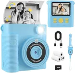 FKATEEN Instant Print Camera for Kids, 1080P HD Kids Digital Cameras Instant Print Photos with 32GB SD Card, Christmas Birthday Gifts for 3 4 5 6 7 8 9 10 11 12 Year Old Girls Boys