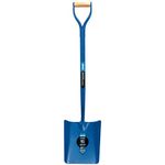 Draper 70374 Solid Forged Taper Mouth Shovel, No.2, Blue