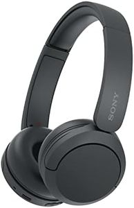 Sony WH-CH520 Wireless Bluetooth Headphones - Up to 50 Hours Battery Life with Quick Charge Function, On-Ear Model - Black