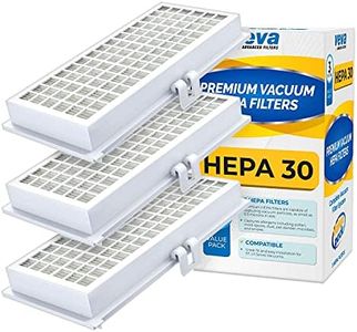 VEVA 3 Pack Premium Vacuum HEPA Filter Set Model SF-HA 30 Works with Miele S7 and U1 Series Vacuum Cleaners