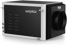 Waykar 155 Pints Commercial Dehumidifier Industrial Dehumidifier for Crawl Spaces with Hose, Basements, Whole Homes.