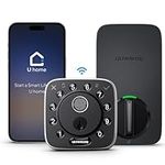 ULTRALOQ Bolt Fingerprint Smart Lock with Door Sensor, Built-in WiFi Smart Locks for Front Door, Biometric Smart WiFi Deadbolt, Auto Unlock, 10 Months Battery, IP65 Waterproof, BHMA Grade AAA