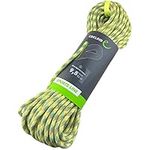 EDELRID On Sight Dry Climbing Rope 9.5 mm (Dynamic Single Rope, Impregnated), Colour: Snow Yellow, Size: 60 m