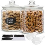 KooK Glass Kitchen Jars, Food & Coo