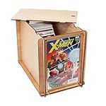 Big Fudge Comic Book Storage with Comic Book Holder Display! Comic Book Box/Toploader Storage Box fits 11.5 x 8” Comics, Comic Boards and Comic Book Sleeves. Heavy Duty Comic Book Bin Container