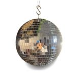 Mirror Disco Balls - 10 Inch - for Home Decorations, Stage Props, Game Accessories, School Festivals, Party Favors and Supplies (1 Pack)