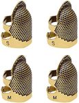 4 Pack Sewing Thimble Finger Protec