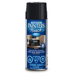 Rust-Oleum Painter's Touch Spray Paint in Semi-Gloss Black, 340g