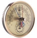 Max Min Thermometer and Hygrometer - Ideal Greenhouse Thermometer and Humidity Meter To Monitor Maximum and Minimum Temperatures and Humidity Easily Wall Mounted