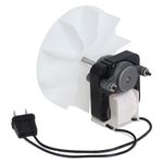 SM550 Universal Bathroom Vent Fan Motor Replacement Kit Compatible with Nutone Broan, Uppco (50 CFM, 120V) Replace C65878, VFM100, E498-1, 82423K, K111, C01575, EM550, EM750