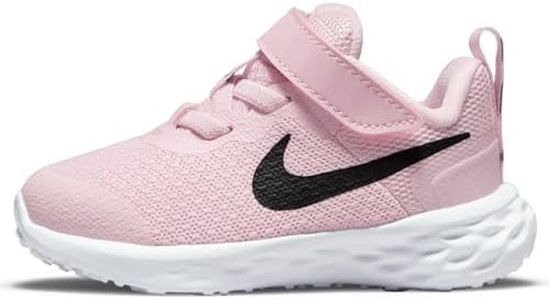 Nike Revolution 6 Nn (Tdv), Scarpe da ginnastica Unisex - Bimbi 0-24, Schiuma Rosa/Nero, 18.5 EU