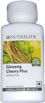 Amway Nutrilite Ginseng Cherry Plus Tablets for Unisex, 100N Pack