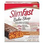 SlimFast Bake Shop Meal Replacement Bars, Peanut Butter Caramel, 300g