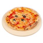 ROCKSHEAT 28 x 12cm 11Inch Small Size Round Cordierite Pizza Stone