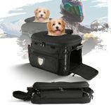 UALLIN Motorcycle Dog Cat Carrier, 
