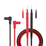 MMOBIEL Multimeter Test Leads Kit, Test Leads with Needle Probe and Cap, CAT III 2000V 20A for FLuke/AstroAI/INNOVA Multimeter, Voltmeter, Clamp Meter and Table Meters, 76 cm long