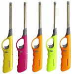 L&H: 5X Large BBQ Lighters Refillable Safety Gas Candle BBQ Fire Lighter UK SUPPLIER