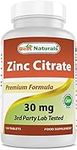 Best Naturals Zinc 30mg Supplements