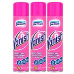 Vanish Oxi Action Upholstery & Carpet Cleaner, Stain Remover Foam for Large Area Cleaning, 600ml | Spring Flowers Fragrance | Cleans and Freshens your Carpet | Pack of 3