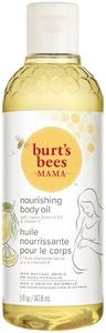 Burt's Bees Huile corporelle pour les vergetures pendant la grossesse, avec vitamine E, huile d'amande douce et huile de citron, 118,2 ml